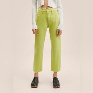 MANGO cropped jeans
